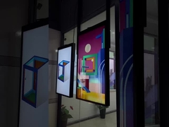 55 इंच डबल साइडेड विंडो एलसीडी डिस्प्ले