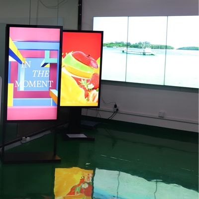 65 इंच विंडो एलसीडी डिस्प्ले निर्माता सिंगल साइडेड स्क्रीन स्टोर फ्रंट